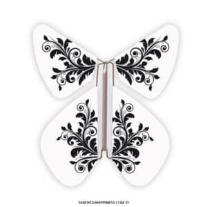 Magic Butterfly Baroque Black copyright sendyouhappiness.com
