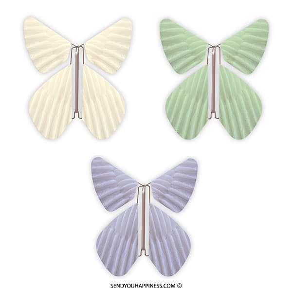 Magic Butterfly Feather Combi B copyright sendyouhappiness.com
