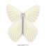 Magic Butterfly Feather Pastel Yellow copyright sendyouhappiness.com