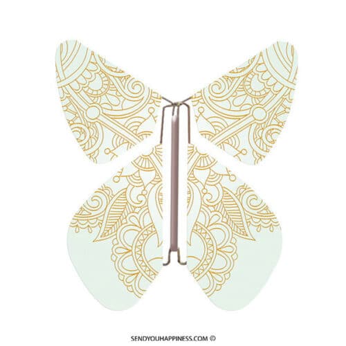 Magic Butterfly Tattoo Green Copper copyright sendyouhappiness.com