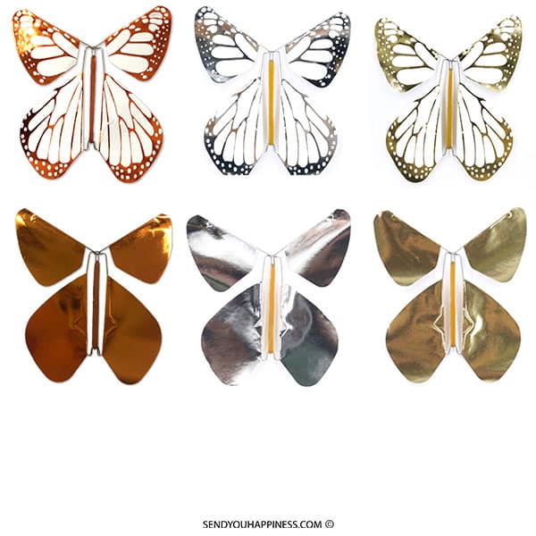 Magic Butterfly Metal Assortment copyright sendyouhappiness.com
