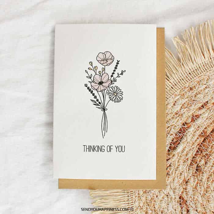 Card Bouquet - Card Set Little Happiness